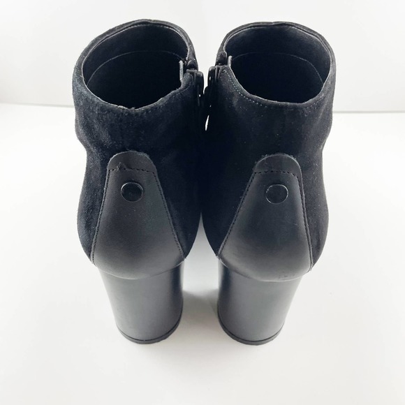 Easy Spirit Arietta Ankle Boots Black Leather/ Suede Combo Sz 9 - Picture 5 of 11